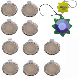 HQRP 10-Pack MR11 (GU4) 3 LEDs SMD 5630 LED Bulb 12V AC 10-30V DC Wide Angle Cool White Replacement for Malibu Bollard/Flood Lights plus HQRP Sun Meter