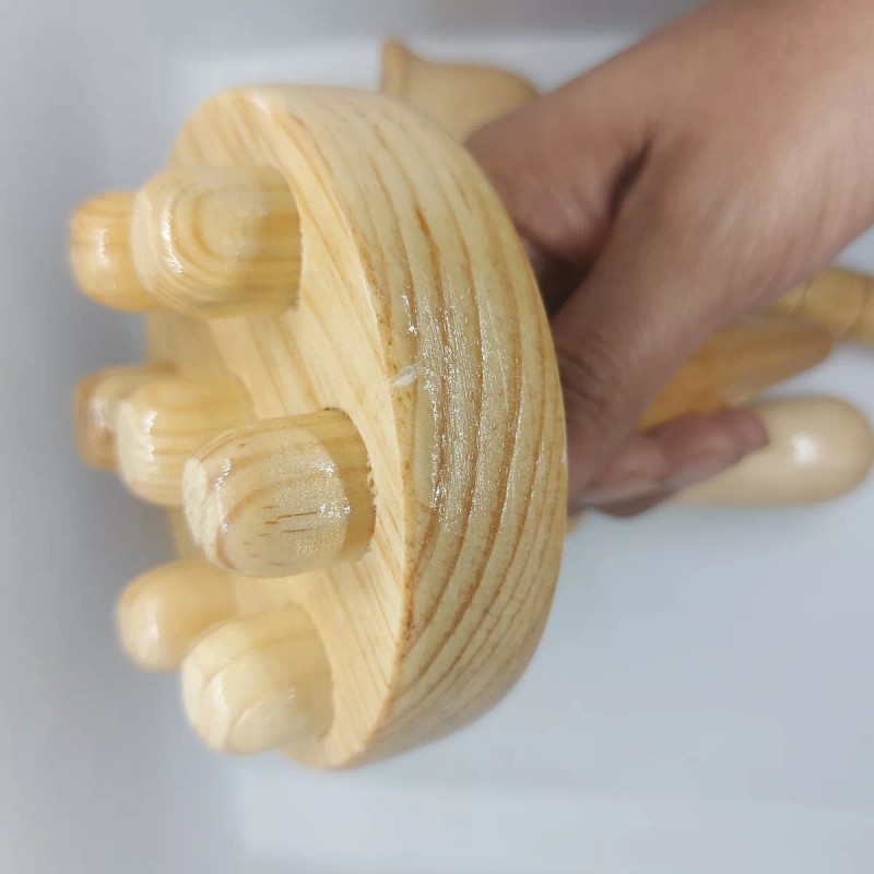 Singex Set 4 Piezas Maderoterapia Facial Cuello Abdomen Cintura