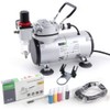 Timbertech Airbrush Kit With Compressor AS18-2K Basic Start Kit With