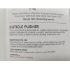 Beauty 360 Deluxe Cuticle Trimmer & Pusher Dual End, Stainless