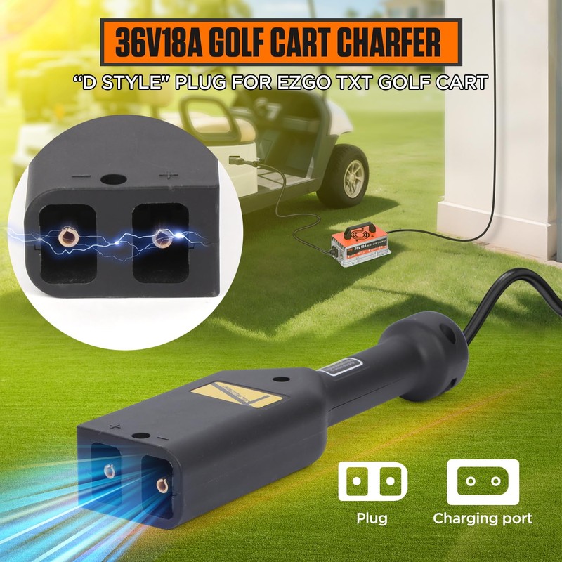 CMTOOL 36 Volt 18AMP Golf Cart Battery Charger for EZGO,
