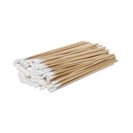 Dynarex Cotton Tipped Wood Applicators (100 SWABS) / PKG - Offer 3PKG