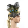 Women Flapper Headband Roaring 20s Accessories Fascinators for Women Hair