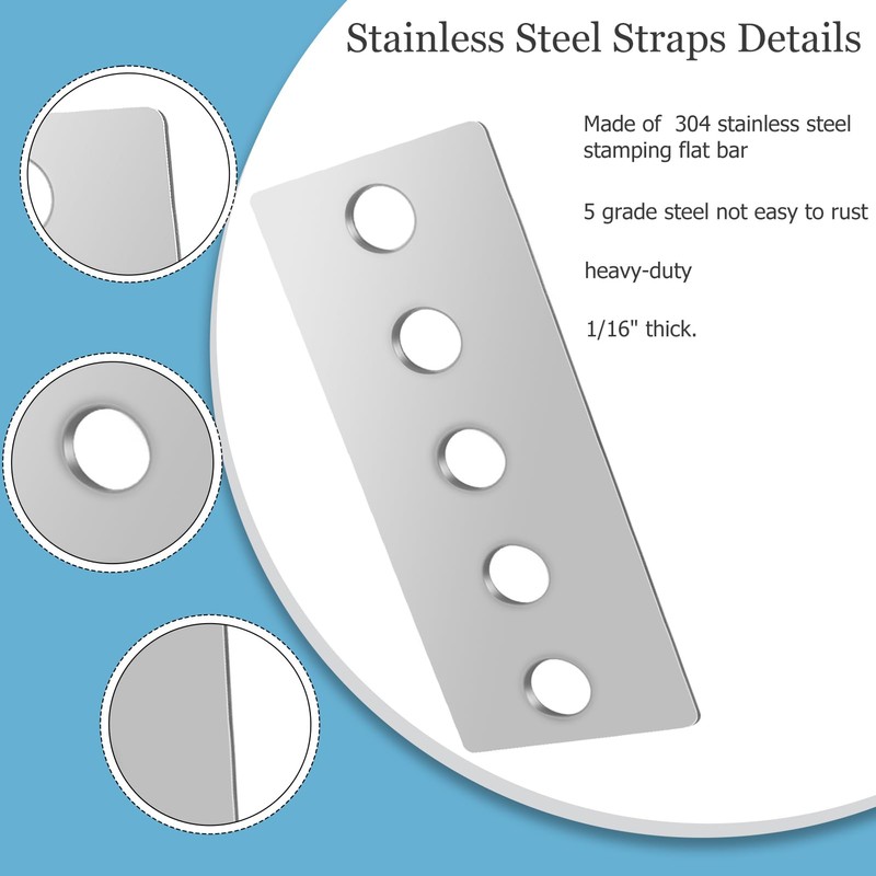 NNG 3/8" 304 Stainless Snow Blower Impeller Modification Kit, 3
