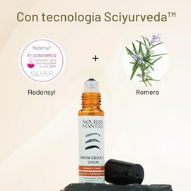 NOURISH MANTRA Lingtoolator ra - Brow Growth Serum  Formulated with Redensyl, Biotin, Peptides  Amino Acids  for Brow Growth and Thickness  Eyebrow