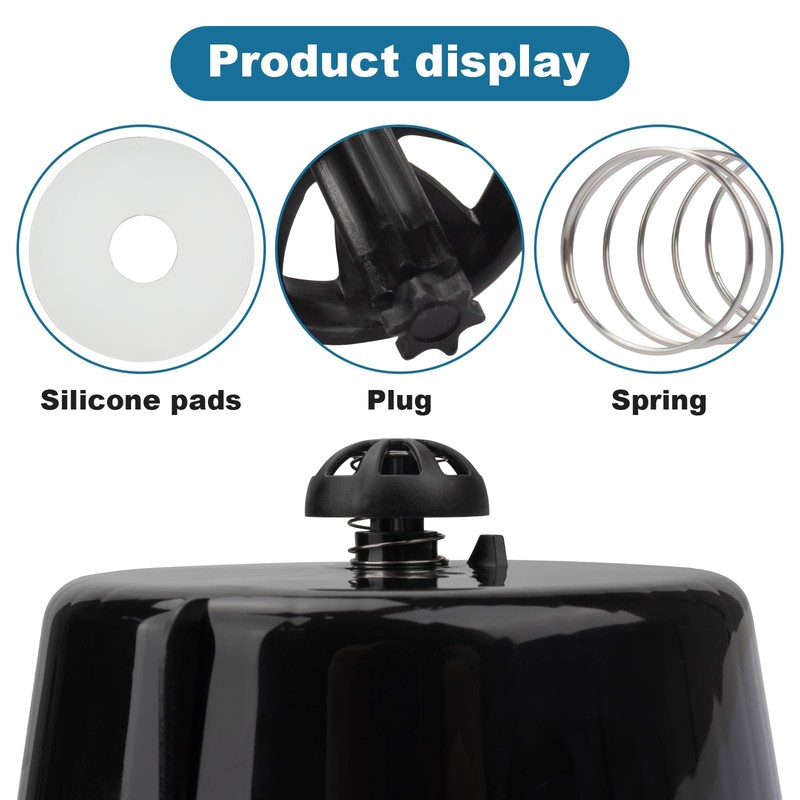 Showingo Coffee Machine Brew Basket Bottom Spring Loaded Stopper Kits(1