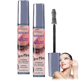 GAERO GLOBAL SOLUTION Mascara para Pestañas Rimel Microfibras 4 en 1 Prose 13g - 2 Piezas                                                             