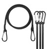 M METERXITY 4-Pack Bungee Cords, 47.2 Inch High Elastic Canopy