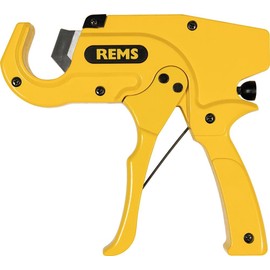 Rems ROS P 35 A 291220 Single-Handed Pipe Shears with Automatic Quick Return for Plastic and Composite Pipes Diameter 35 mm