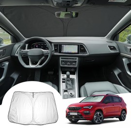 GAFAT GAFAT Seat Ateca FR Facelift/Cupr-a Ateca 2017-2024 2025 Sonnenschutz Frontscheibe Innen, Seat Ateca 2024 Windschutzscheibe Sonnenschirm Sonnenblende, Abkhlung, UV Schutz