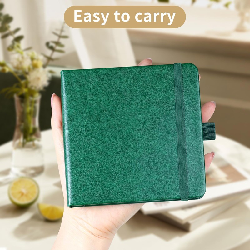 HOMEMARS Notebook Set of 2, 12 cm x 12 cm,