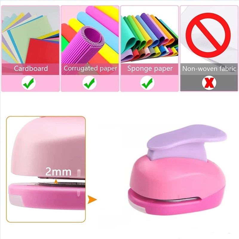Cady Craft Punch 1.5-Inch Paper Punches eva Scrapbooking Flowers Punches
