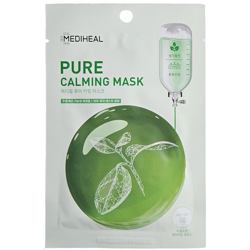 Mediheal 메디힐 퓨어 카밍 마스크팩 10매 메디힐 데일리마스크팩 Mediheal Pure