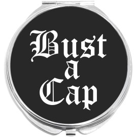 NewCharms Bust a Cap Compact with Mirrors - Perfect for your Pocket or Purse