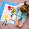 Silicone Painting Mat with Cup DIY Cultivate Artistic Talent Easy