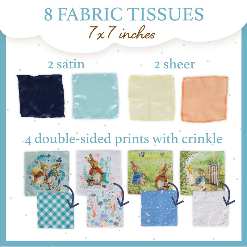Kids Preferred Peter Rabbit Tissue Box Sensor Toy 8 Double