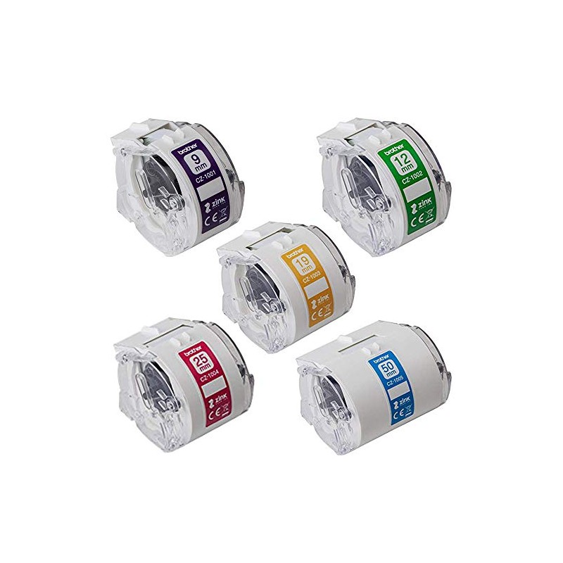 Set of 5 full color roll cassettes for VC-500W CZ_set