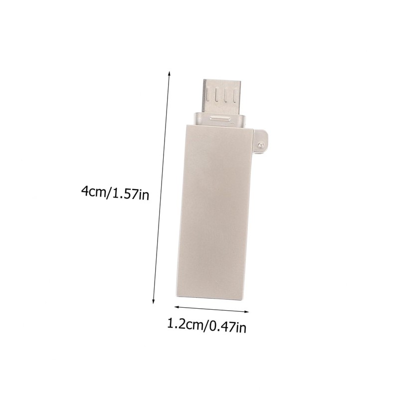 SHINEOFI 1Pc Reader Micro USB Data Transducer Portable Memory Card