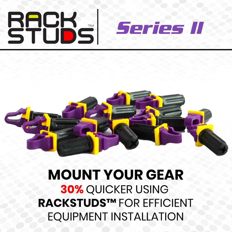 Rackstuds P100 Series II - Server Rack Screws 100-Pack |