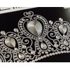 Engraved Princess Queen Crown Tiara Car Tag Diamond Etched Novelty