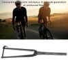 Carbon Fiber Tapered Front Hard Fork 700C Barrel Shaft Bar