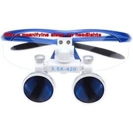 Mike-Dental 3.5X 420mm Dental Surgical Binocular Loupes Glasses Lens Magnifier Dentist