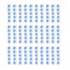 Ausla 30pcs NFC PVC -Aufkleber Wassersicher, 504 Bytes Programmierbare NFC