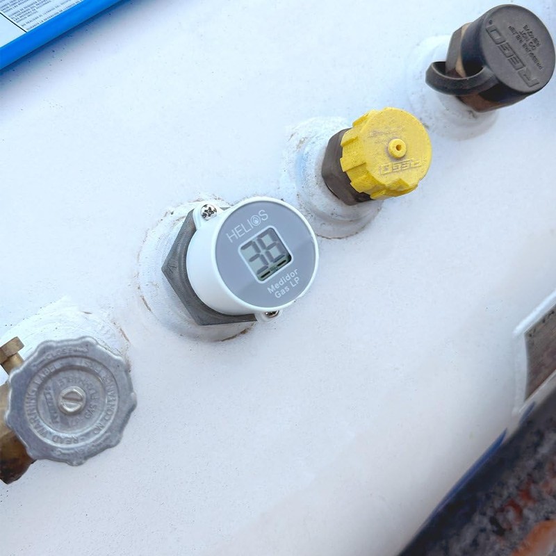 Cuby Smart Helios - Medidor Inteligente de Nivel de Gas