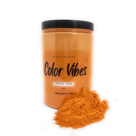 COLOR VIBES 500 Grams (1.1 lbs) Best Bulk Price - Pearl Mica Powder Pigment Dye for Arts & Crafts, Making Bath Bomb Soap Candle Slime Jewelry Resin