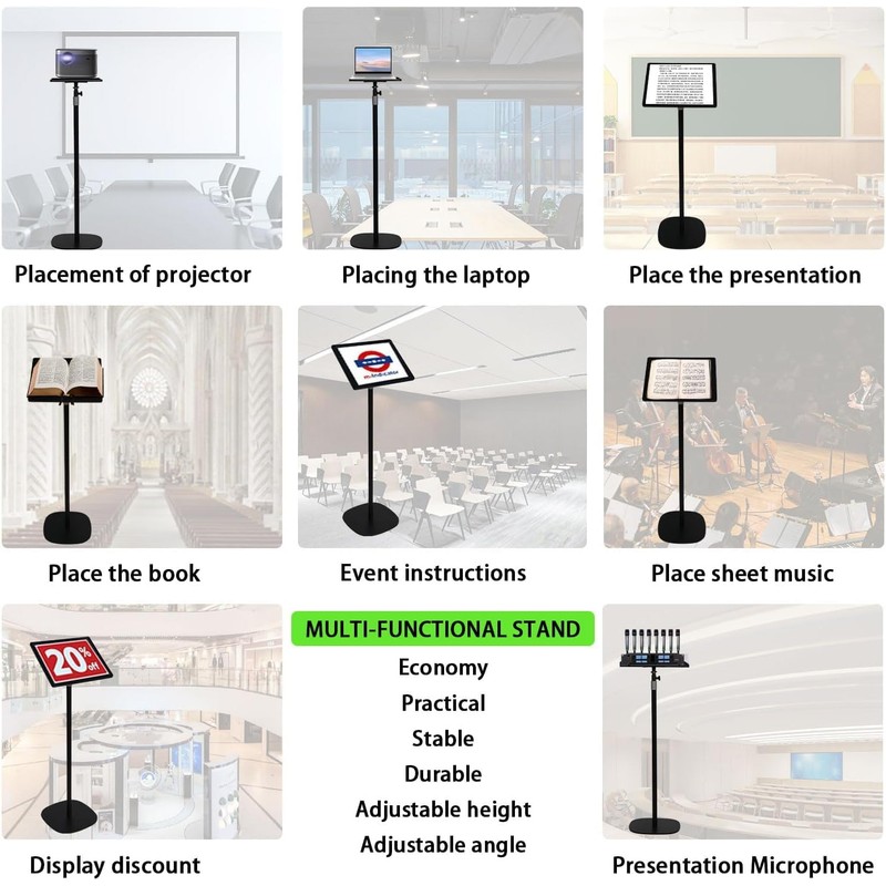 BERPET Metal Suggestion Box with Lock and Sign Holder –