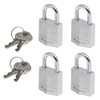 Master Lock 4 Padlocks 20 mm O3 mm Aluminium