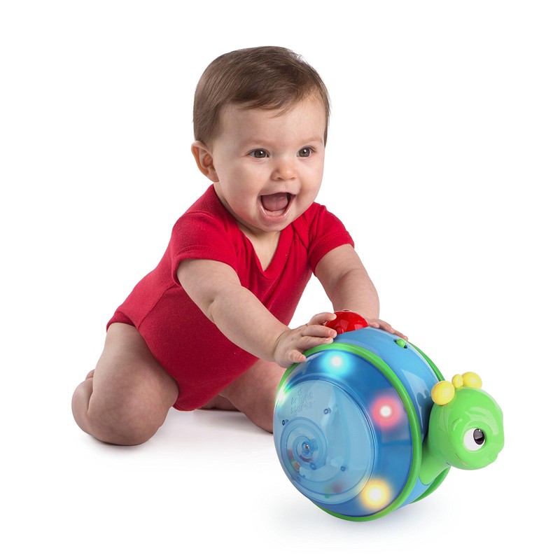 Bright Starts, Spielzeug, Schiebetier Schnecke Roll and Glow Snail Toy