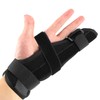QWORK Boxer Pinky Finger Splint - Adjustable Stabilizing Brace for
