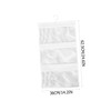 Outanaya Bathroom Organizer Bag Wet Bag Shower Organiser 6 Pockets