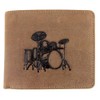 Wallet Drum Kit, brown