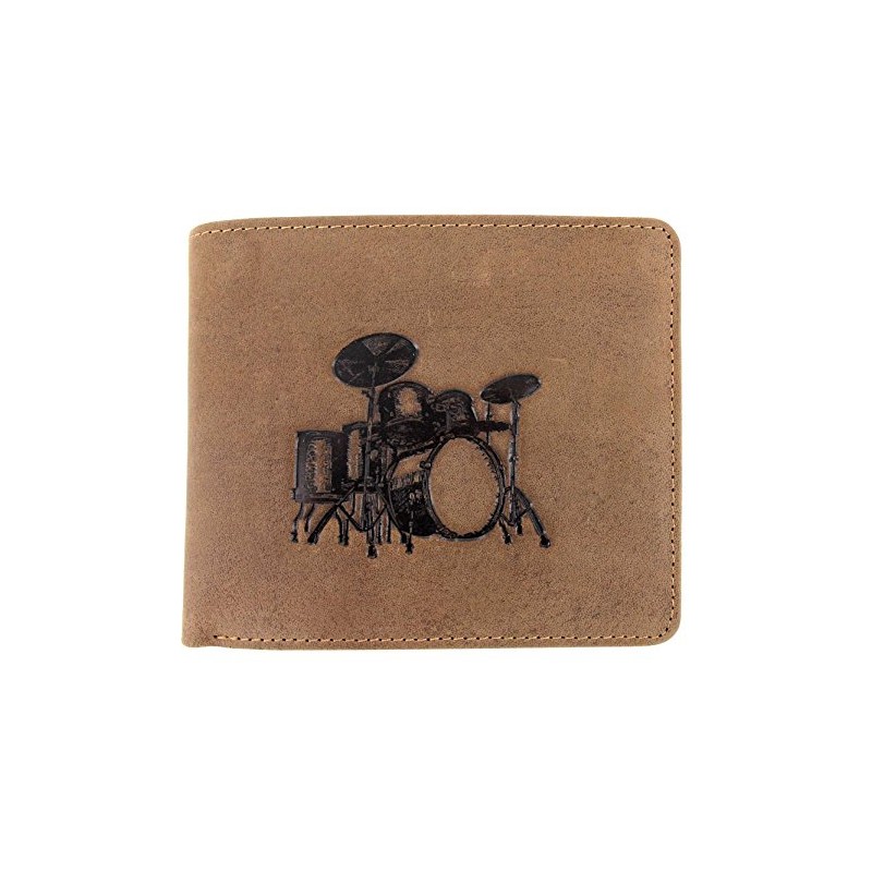 Wallet Drum Kit, brown
