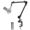 Soporte de brazo de micrófono con conector de 5/8 pulgadas,