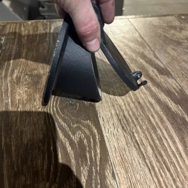 DS coal stove draft intake assembly #alum-DATS