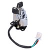 Motorcycle Ignition Switch Lock with 3 Colors Keys Fit for