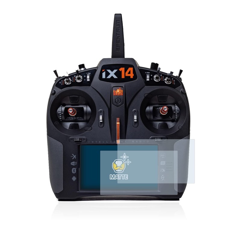 brotect Screen Protector Anti-Glare compatible with Spektrum iX14 (2 Pack)