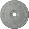 Ekena Millwork CM29OA Oakleaf Ceiling Medallion, 29 1/8"OD x 3