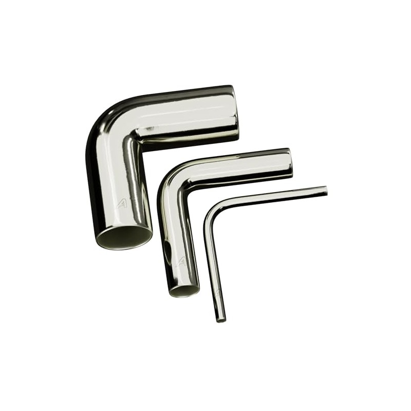 38mm (1.5 Inch) OD Stainless Steel 304 Pipe Fitting Long