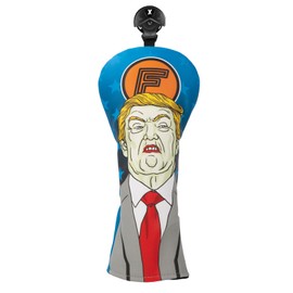 Golf Club Covers Funny Golf Driver Cover Fairway Wood Headcover Hybrid Headcover Leather Golf Headcovers for Men Women,Fits Most Brand (for Fariway Wood)