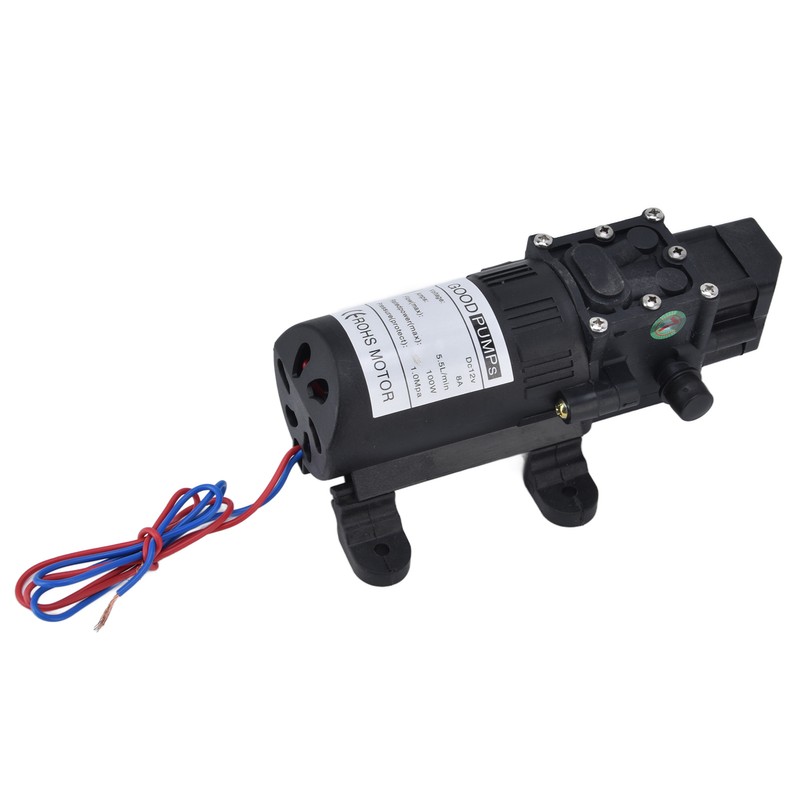 Electric Diaphragm Pump High Pressure 1.0Mpa 5.5L/Min Intelligent Miniature Water
