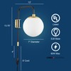 Linea di Liara Caserti Black and Gold Plug in Wall