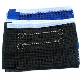 Fofoza Table Tennis Replacement Net | 2 Durable Ping Pong Nets Made of Polyester Including Mounting Chains | Indoor and Outdoor | 175 cm