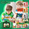 Dinosaur Kids Camera for Boys Girls, Toddler Digital Selfie Camera
