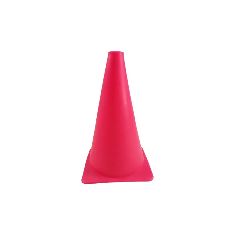 10-conos Para Entrenamiento 23 Cm Color Rojo