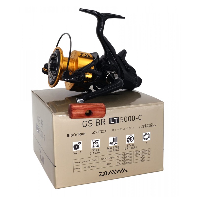 Daiwa 20 GS BR LT 5000-C Free-Spool Reel, Carp Fishing