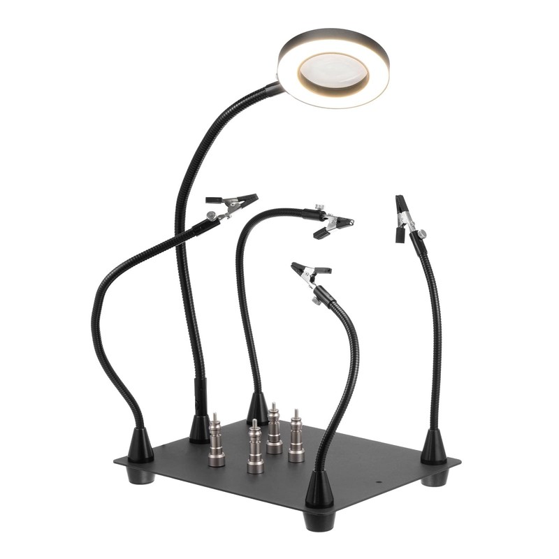 PATIKIL 14 Inch Microphone Gooseneck M10 Flexible Arm Extension Black